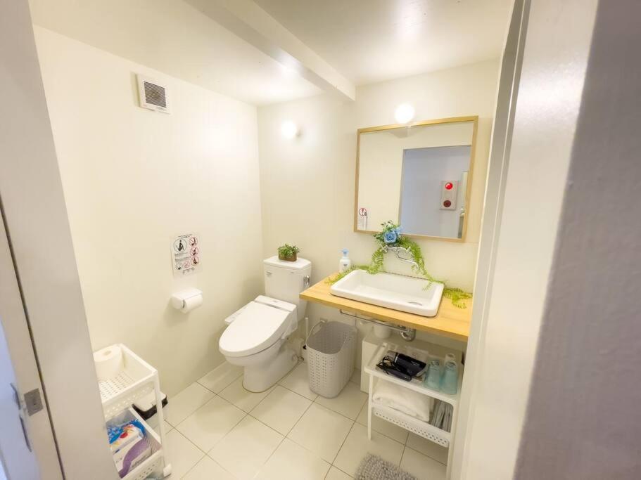 Jr天王寺駅・寺田町駅から徒歩圏内！ファミリー大歓迎の広々欧風ハイツ！ Apartment Osaka Bagian luar foto