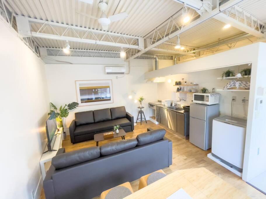 Jr天王寺駅・寺田町駅から徒歩圏内！ファミリー大歓迎の広々欧風ハイツ！ Apartment Osaka Bagian luar foto
