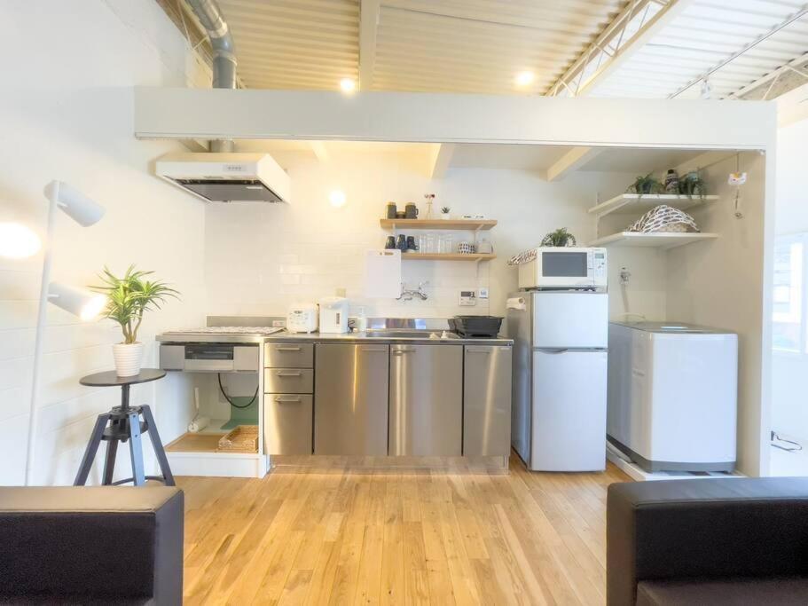 Jr天王寺駅・寺田町駅から徒歩圏内！ファミリー大歓迎の広々欧風ハイツ！ Apartment Osaka Bagian luar foto
